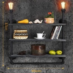 Aplice Mini Stil Rustic Lodge Metal