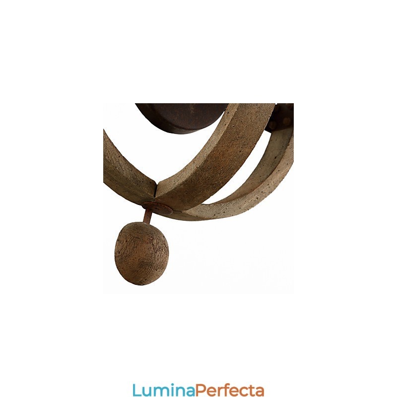Applique Stil Mini Rustic Lodge Lemn Bambus