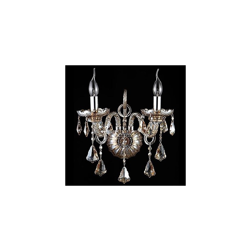 Aplice Cristal Lumanare Applique Aplici Lectura Modern Contemporan Metal