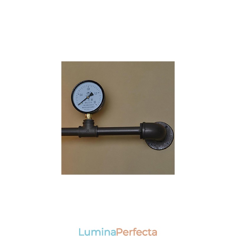 Aplice 5 Lumini Conducta Apa Fier Mini Stil Industrial Metal Country