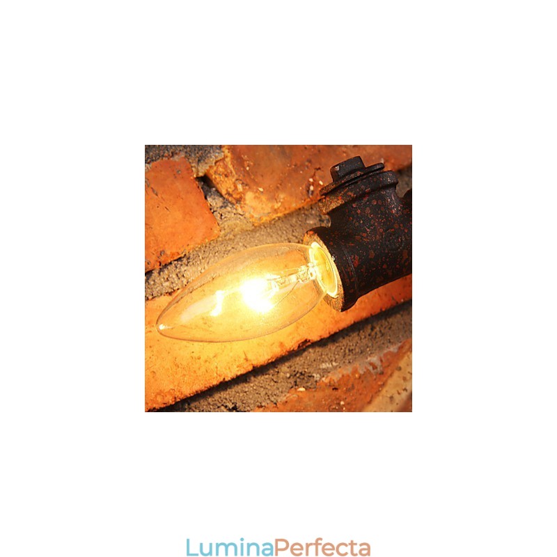 Aplice Mini Stil Rustic Lodge Metal