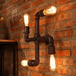Aplice Retro Bar Fier Stil Mini Metal Lodge Rustic