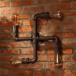 Aplice Retro Bar Fier Stil Mini Metal Lodge Rustic