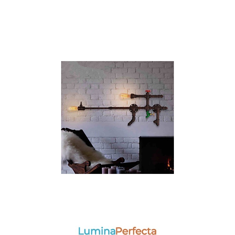 Aplice Mini Stil Rustic Lodge Metal