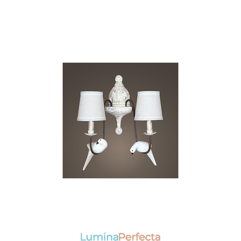 Applique de perete în stil mini tradițional clasic din metal