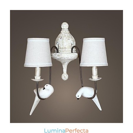 Applique de perete în stil mini tradițional clasic din metal