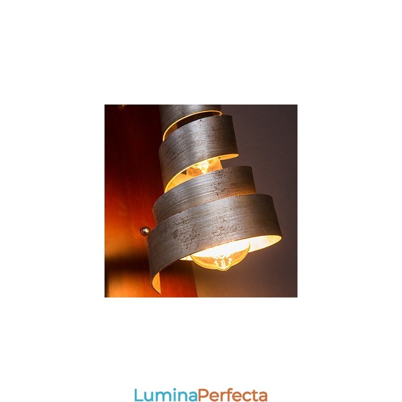 Aplice de perete din lemn antic 1 lumina