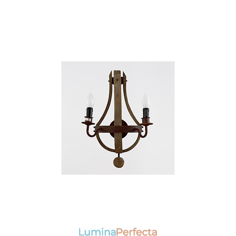 Applique Stil Mini Rustic Lodge Lemn Bambus