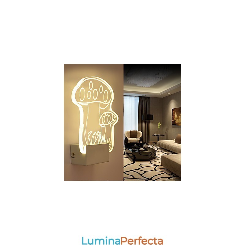 Acrilic Lampă PVC Lampă Modern Contemporan Metal