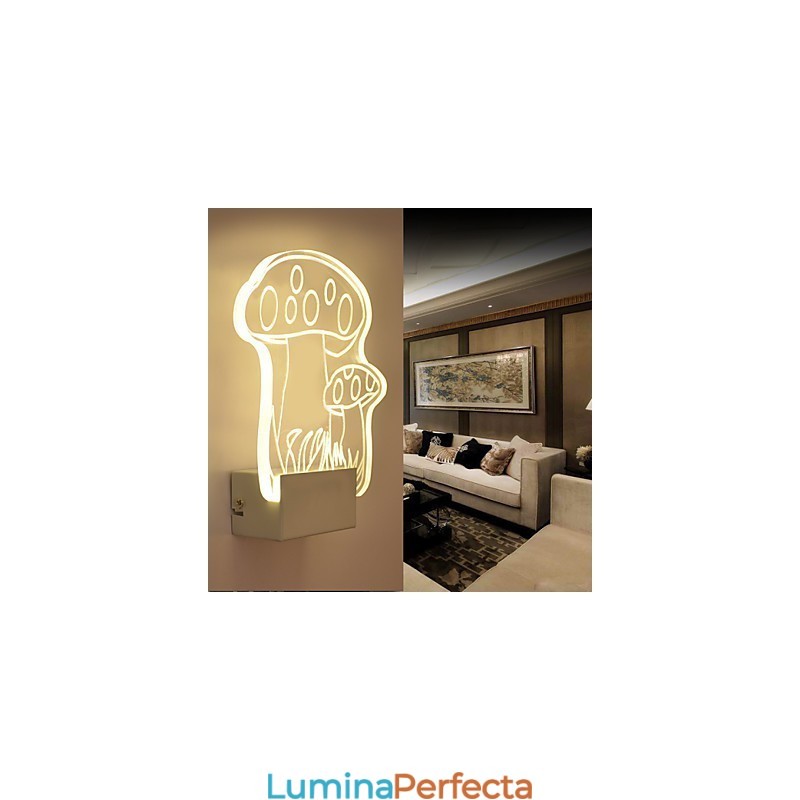 Acrilic Lampă PVC Lampă Modern Contemporan Metal