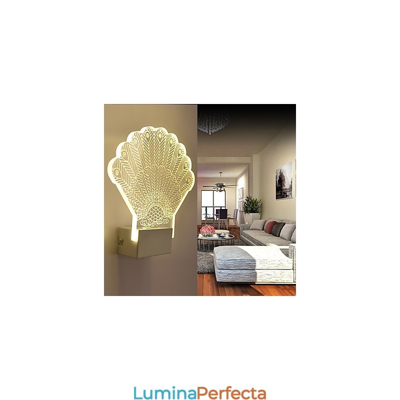 Acrilic Lampă PVC Lampă Modern Contemporan Metal
