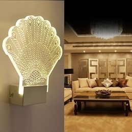 Acrilic Lampă PVC Lampă Modern Contemporan Metal