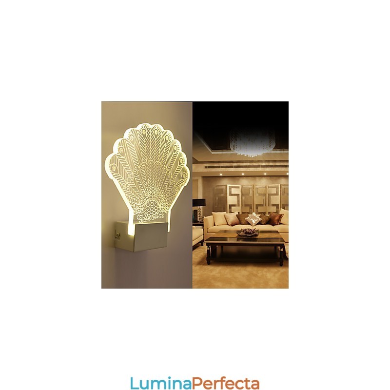 Acrilic Lampă PVC Lampă Modern Contemporan Metal