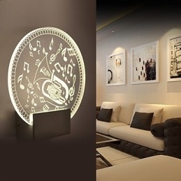 Acrilic Lampă PVC Lampă Modern Contemporan Metal