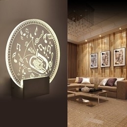 Acrilic Lampă PVC Lampă Modern Contemporan Metal