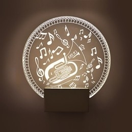 Acrilic Lampă PVC Lampă Modern Contemporan Metal