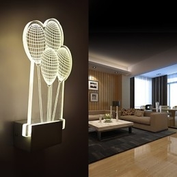 Acrilic Lampă PVC Lampă Modern Contemporan Metal
