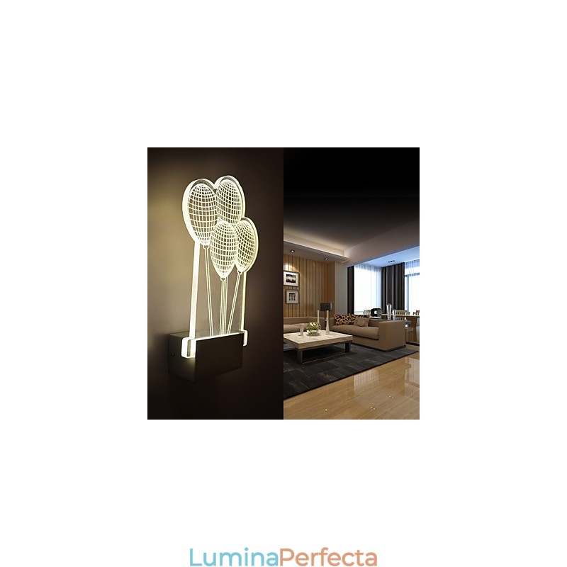 Acrilic Lampă PVC Lampă Modern Contemporan Metal