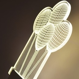 Acrilic Lampă PVC Lampă Modern Contemporan Metal