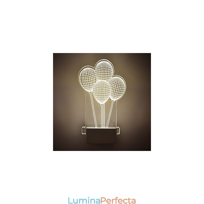 Acrilic Lampă PVC Lampă Modern Contemporan Metal