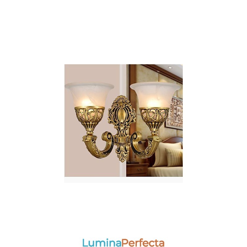 Lampă europeană de perete de dormitor Capul unui pat