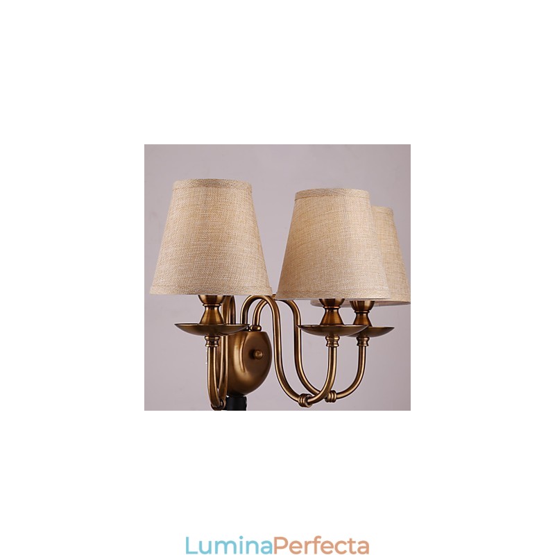 Aplice Perete Lectură Aplice Mini Stil Rustic Lodge Metal