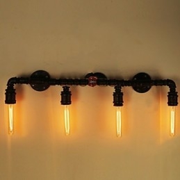 Applique Stil Mini Rustic Lodge Metal