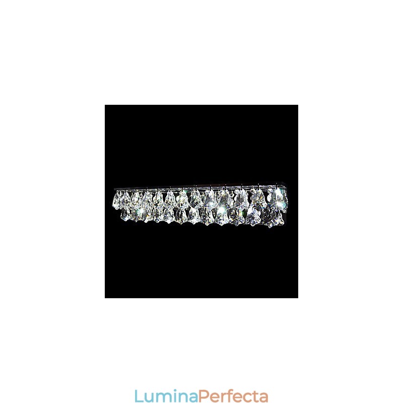 Aplice de perete cu montare încastrabilă din cristal Metal modern contemporan
