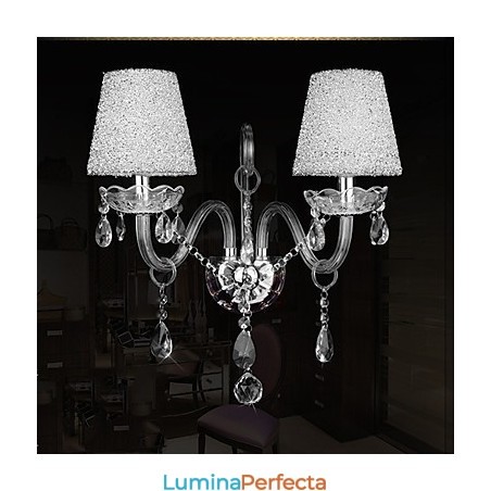 Applique de perete din cristal tradiționale din sticlă clasică Applique de perete din cristal tradiționale din sticlă clasică
