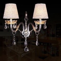 Applique de perete din cristal tradiționale din sticlă clasică