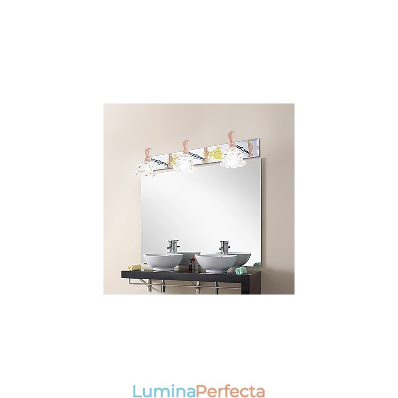 Aplice Perete Iluminat Baie Modern Contemporan Metal