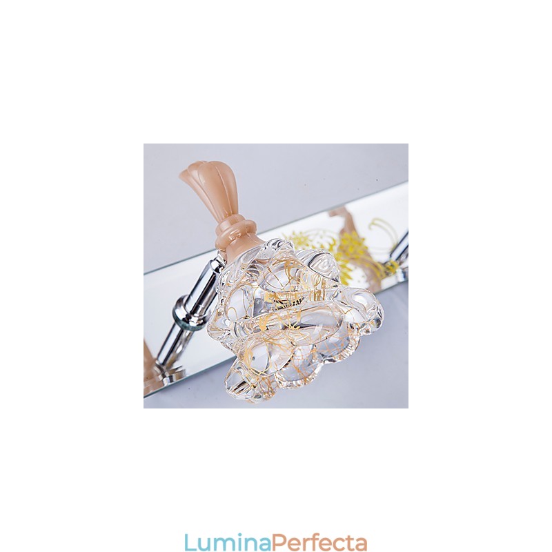 Aplice Perete Iluminat Baie Modern Contemporan Metal