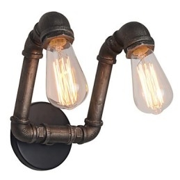 Lampă de perete retro din metal pentru cafenea