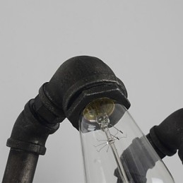 Lampă de perete retro din metal pentru cafenea