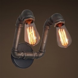 Lampă de perete retro din metal pentru cafenea