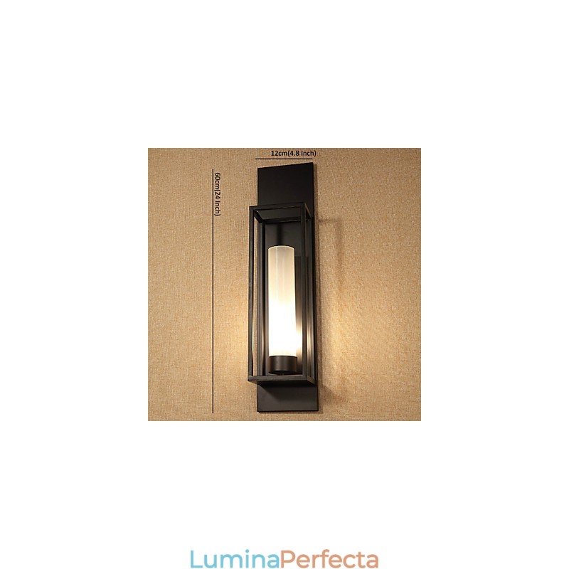 Aplice Aplice Rustic Lodge Metal Sufragerie Dormitor Sală Lectură Metal+Sticlă