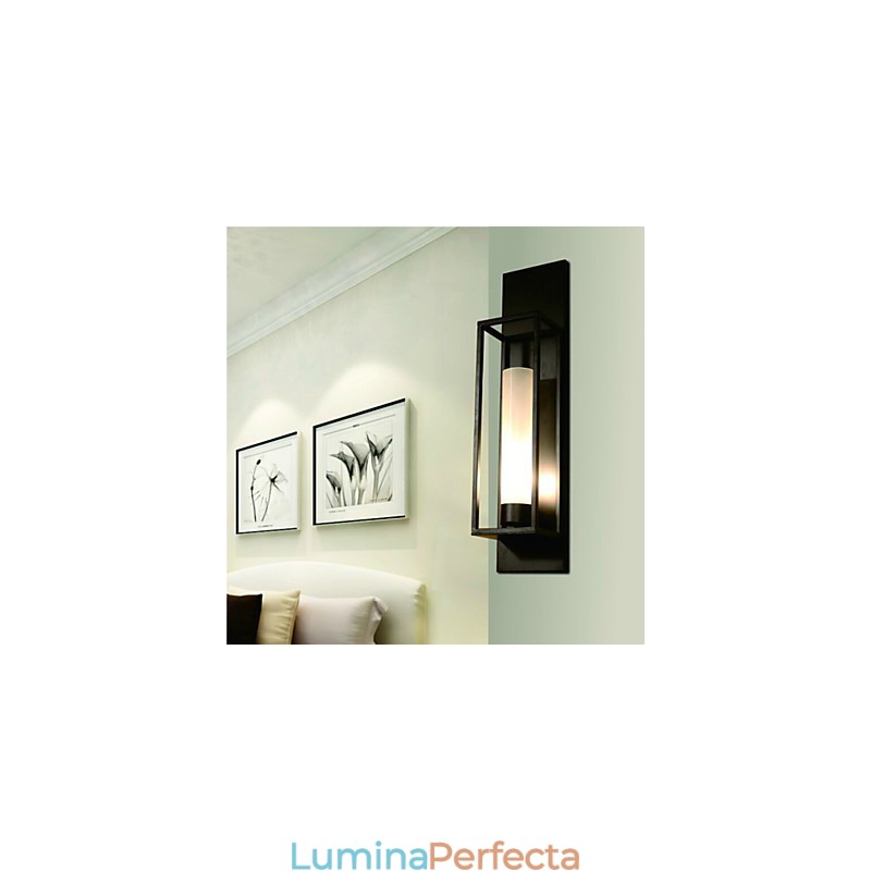 Aplice Aplice Rustic Lodge Metal Sufragerie Dormitor Sală Lectură Metal+Sticlă
