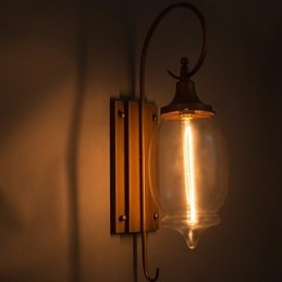 Aplice pentru casă Aplice Interior minimalist pe hol Lampă din fier forjat Dormitor Noptiere pentru living