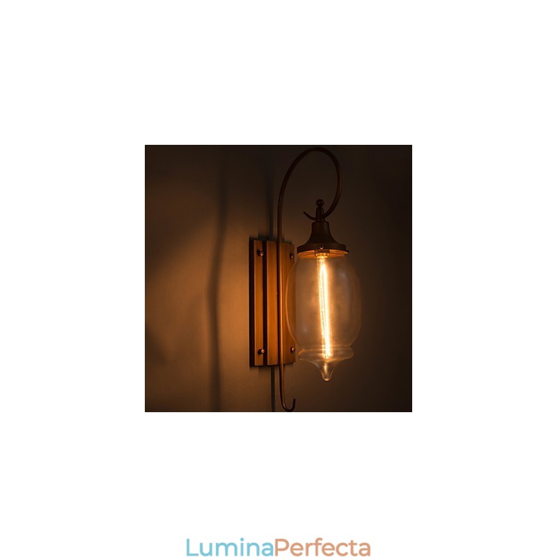 Aplice pentru casă Aplice Interior minimalist pe hol Lampă din fier forjat Dormitor Noptiere pentru living