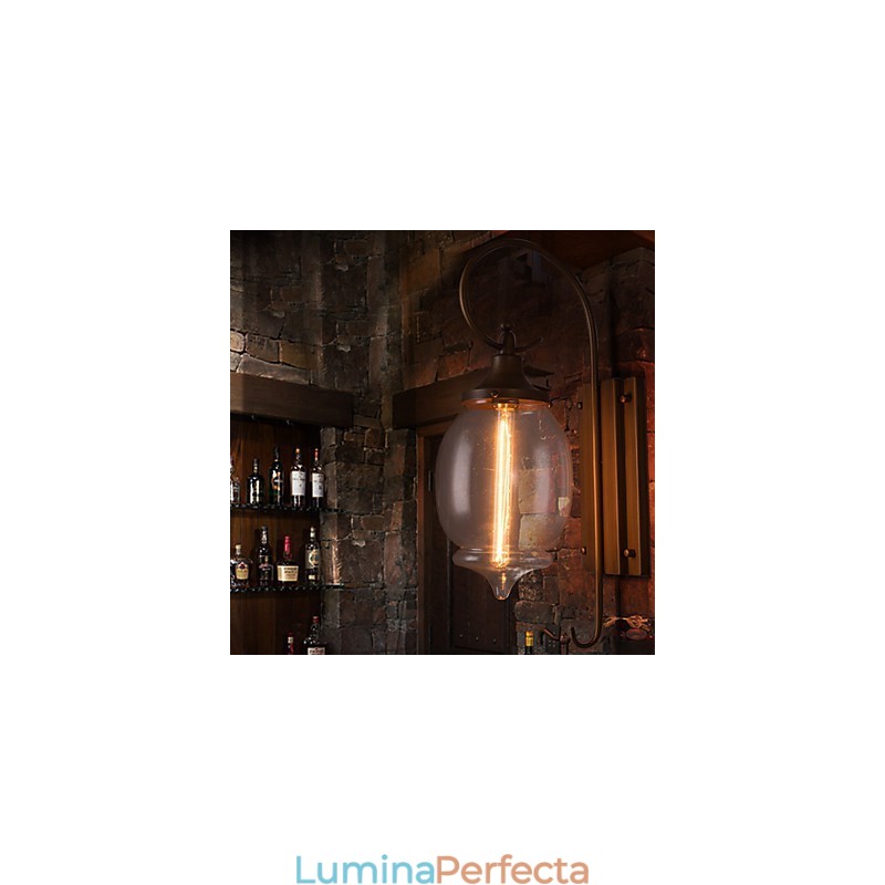 Aplice pentru casă Aplice Interior minimalist pe hol Lampă din fier forjat Dormitor Noptiere pentru living
