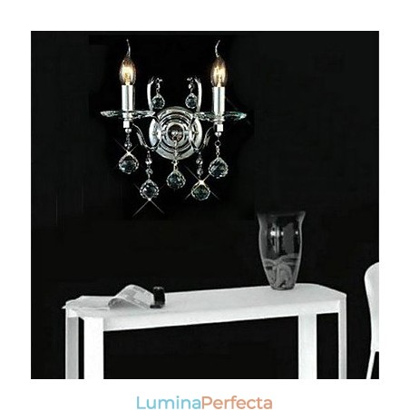 Applique de perete din cristal tradițional clasic din metal Applique de perete din cristal tradițional clasic din metal
