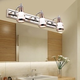 Aplice Perete Iluminat Baie Modern Contemporan Metal