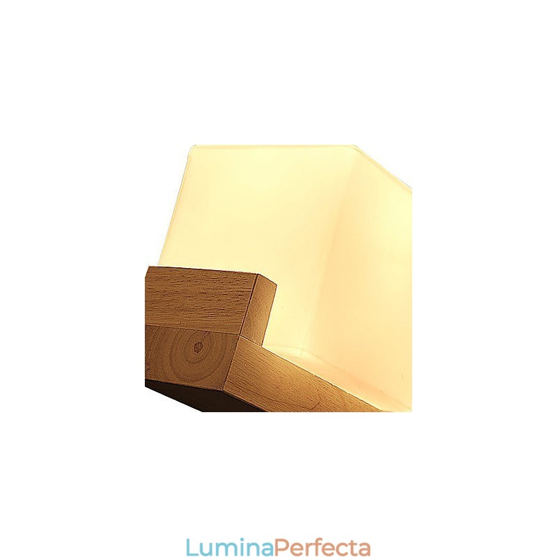 Aplice de perete Mini stil tradițional clasic din lemn de bambus