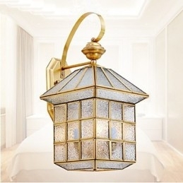 Lampă de exterior Lampă de grădină Lampă de exterior Lampă plină de cupru D