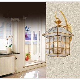 Lampă de exterior Lampă de grădină Lampă de exterior Lampă plină de cupru D