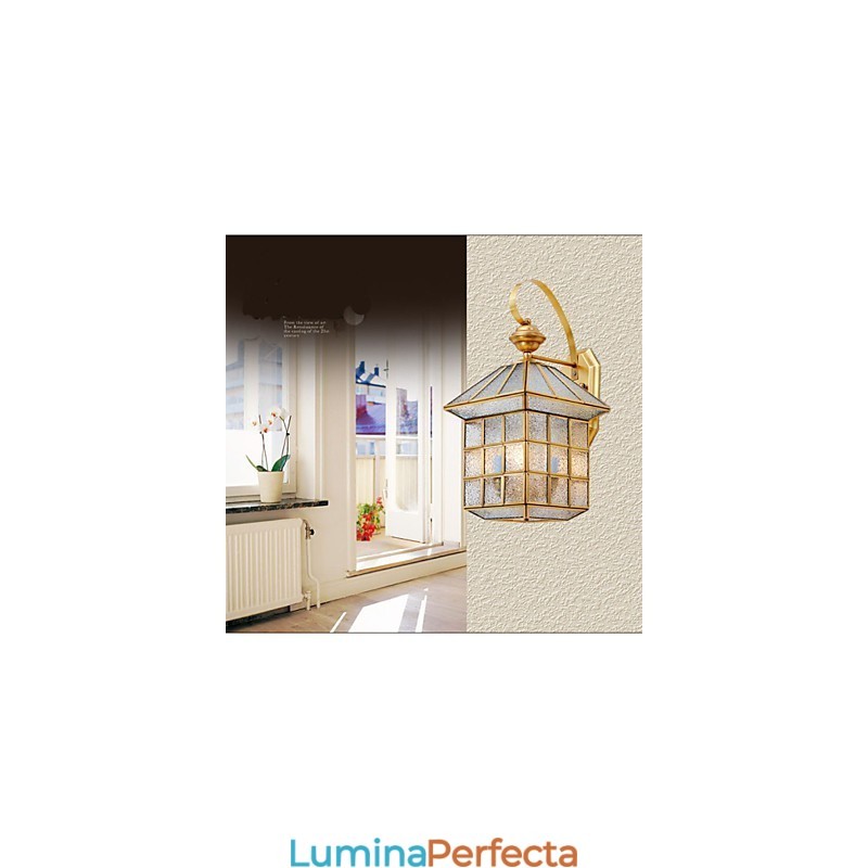 Lampă de exterior Lampă de grădină Lampă de exterior Lampă plină de cupru D