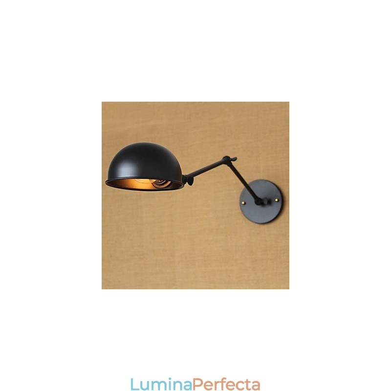 Aplice de perete Lumini balansoare Aplice de lectură Mini stil rustic Lodge Metal