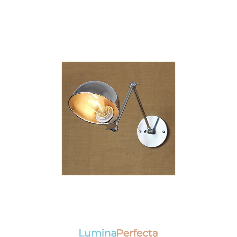 Aplice de perete Lumini balansoare Aplice de lectură Mini stil rustic Lodge Metal