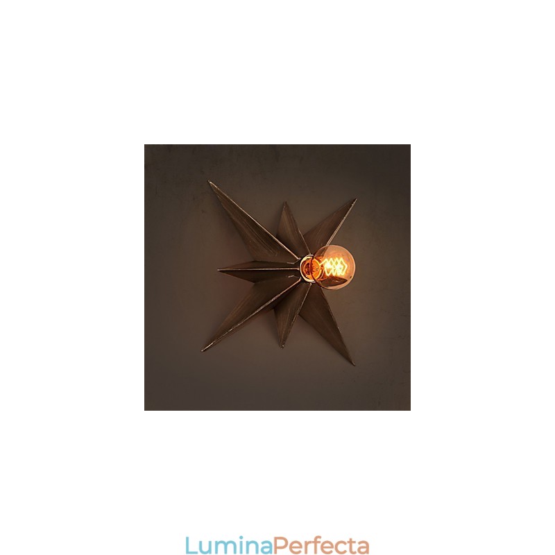 Scurtă Iluminare cu stele cu cinci colțuri Aplică modernă personalizată pentru locuințe pentru copii