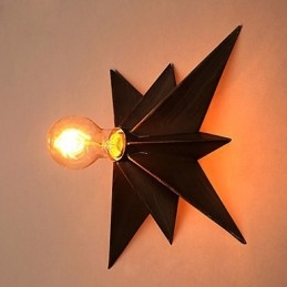 Scurtă Iluminare cu stele cu cinci colțuri Aplică modernă personalizată pentru locuințe pentru copii
